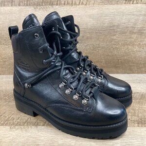Harley-Davidson Aldrin Black 5.5" Combat Motorcycle Boots D84756 Women's 7.5 NEW
